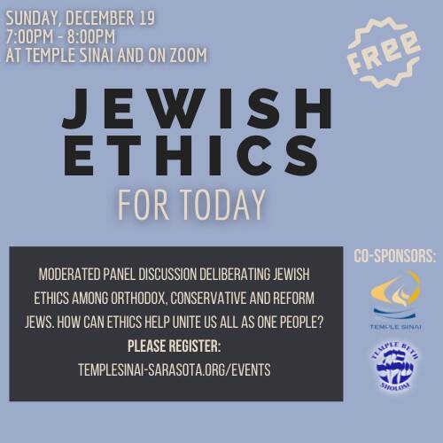 Banner Image for Jewish Ethics For Today