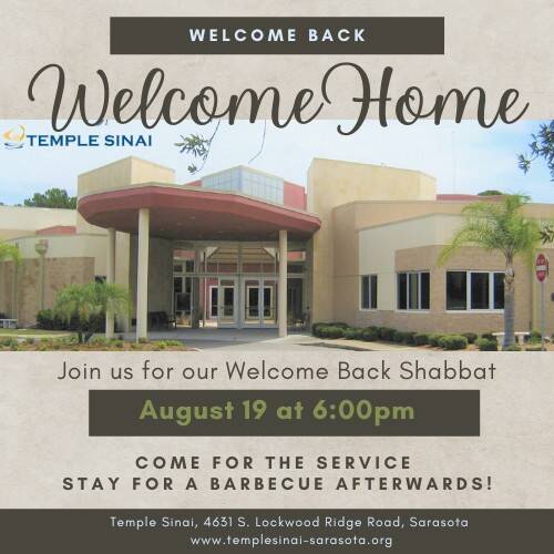 Banner Image for Welcome Back Shabbat and BBQ