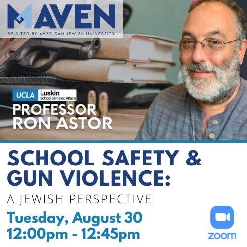 Banner Image for School Safety and Gun Violence: A Jewish Perspective