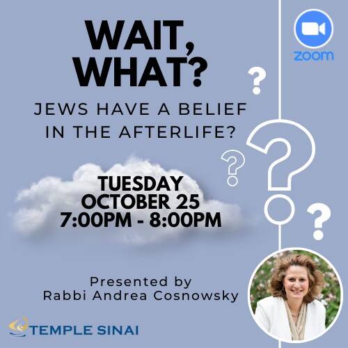 Banner Image for Wait, What? Jews Have a Belief in the Afterlife?