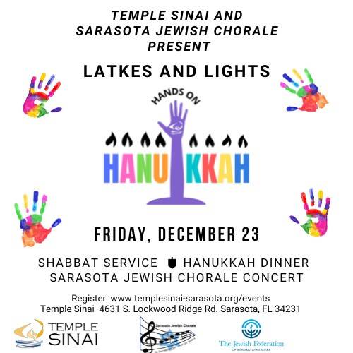 Banner Image for Temple Sinai Hands on Hanukkah Dinner and Concert