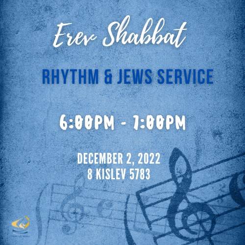 Banner Image for Erev Shabbat Service: Rhythm and Jews
