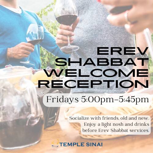 Banner Image for Erev Shabbat Welcome Reception