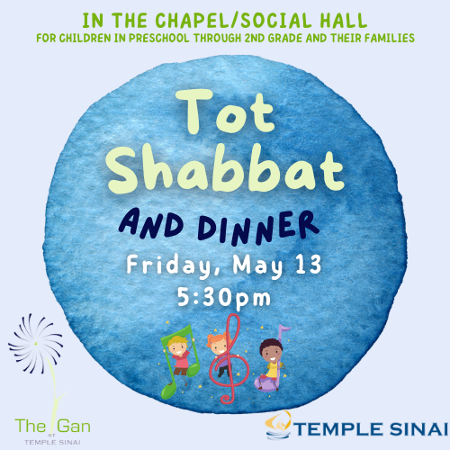Banner Image for Tot Shabbat and Dinner