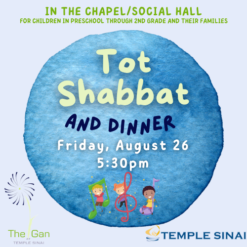 Banner Image for Tot Shabbat and Dinner