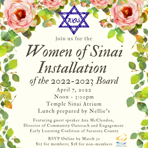 Banner Image for Women of Sinai Board Installation