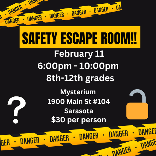 Banner Image for SAFETY Escapes!